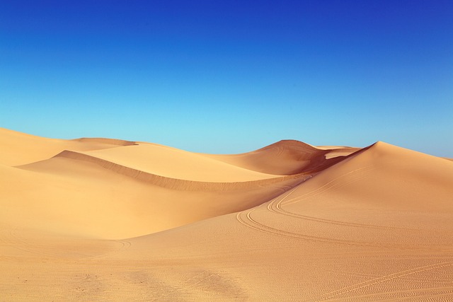 poušť